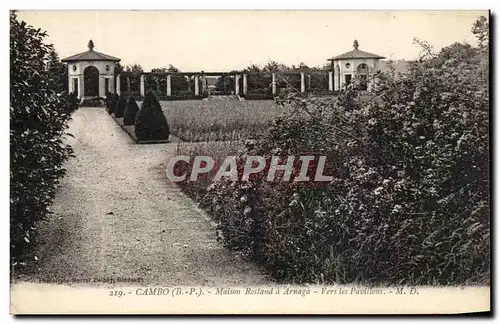 Cartes postales Cambo Maison Rostand a Arnaga Vers les Pavillons