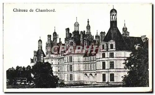 Cartes postales Chateau de Chambord