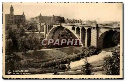 Cartes postales Luxembourg Pont Adolphe