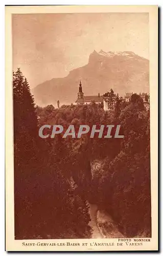 Cartes postales Saint Gervais Les Bains Et L&#39Aiguille De Varenes