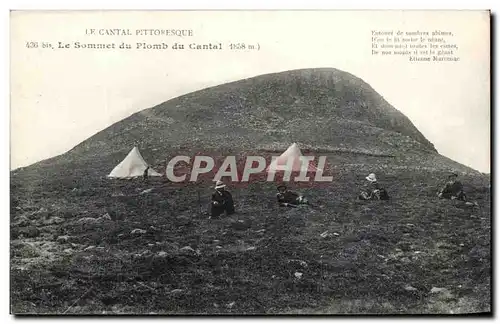 Cartes postales Le Cantal Pittoresque Le Sommet du Plomb Du Cantal