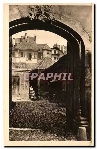 Cartes postales La Douce France Annecy Vieux Portail Rue Sainte claire de l&#39ile Hotel de mme de Charmoisy