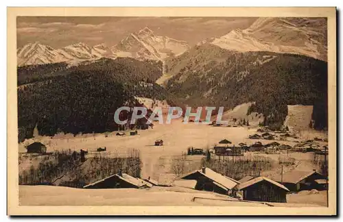 Cartes postales Les Contamines L&#39Aiguille de Tricot et l&#39Aiguille de Bionnassey