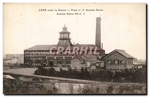 Cartes postales Lens avant la Guerre Fosse n�5 Antoine Scrive