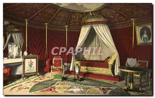 Cartes postales Malmaison chambre De l'imperatric Josephine