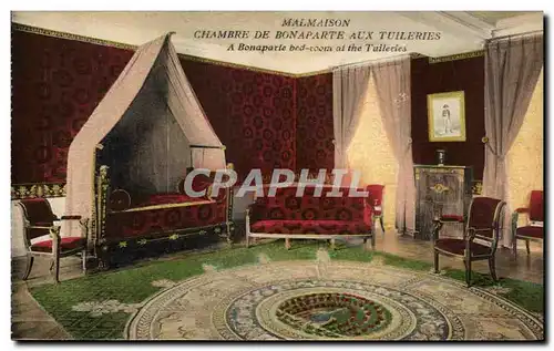 Ansichtskarte AK Malmaison Chambre De Bonaparte aux Tuileries