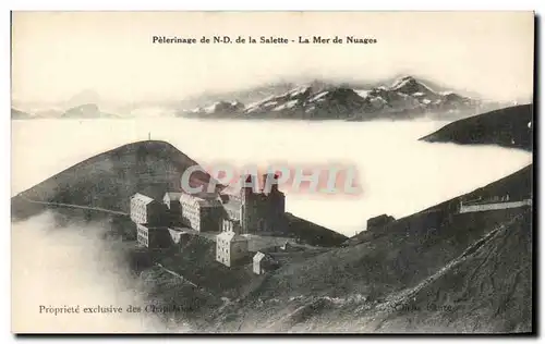 Cartes postales Pelerinage De La Salette La Mer de Nuages