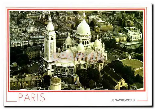 Cartes postales moderne Paris Le Sacre Coeur Montmartre