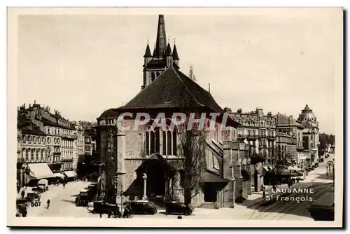 Cartes postales Lausanne St Francois