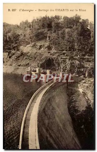 Cartes postales Auvergne Barrage des Essarts sur la Rhue