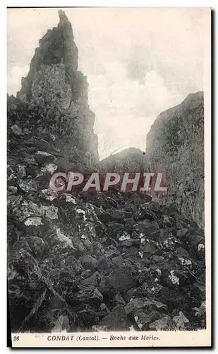 Cartes postales Condat Roche aux Merles