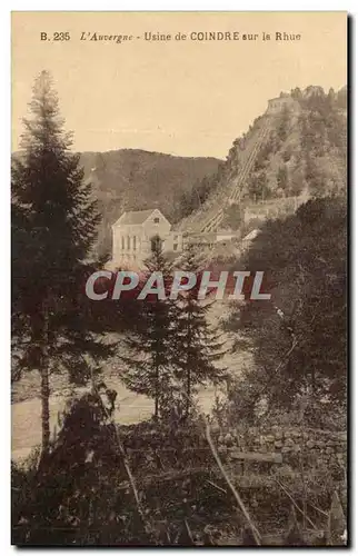 Ansichtskarte AK L&#39Auvergne Usine De Coindre Sur La Rhue