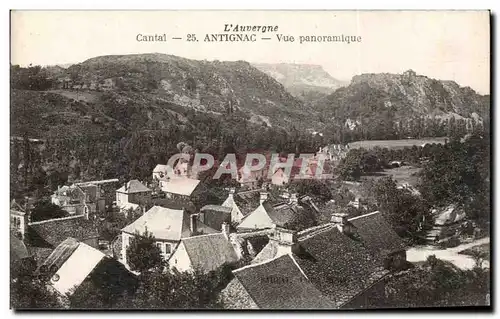 Cartes postales L&#39Auvergne Antignac Vue Panoramique