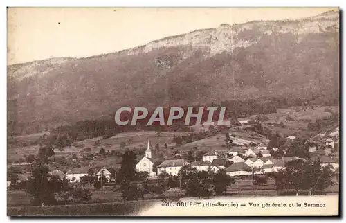 Cartes postales Gruffy Vue Generale et le Semnoz