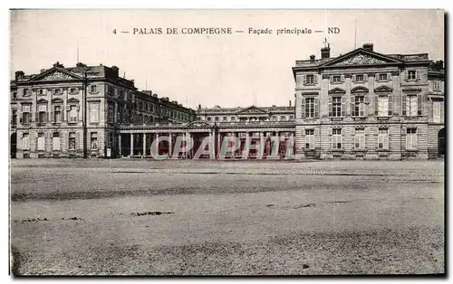 Ansichtskarte AK Palais De Compiegne Facade principale