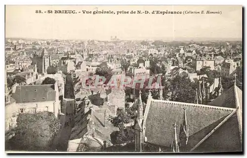 Cartes postales St Brieuc Vue Generale Prise de D&#39Esperance