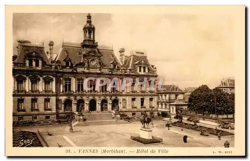 Cartes postales Vannes Hotel De Ville