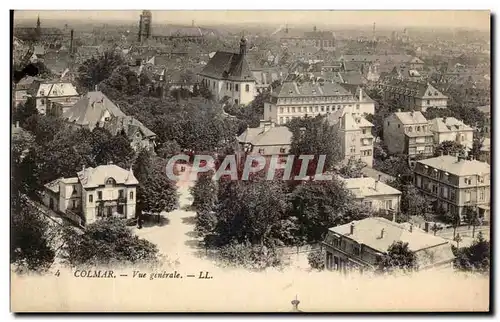 Cartes postales Colmar Vue Generale