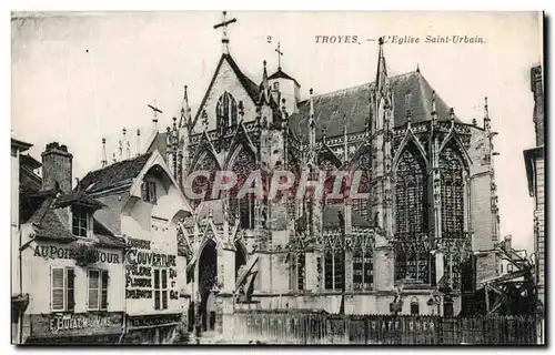 Cartes postales Troyes L&#39Eglise Saint Urbain