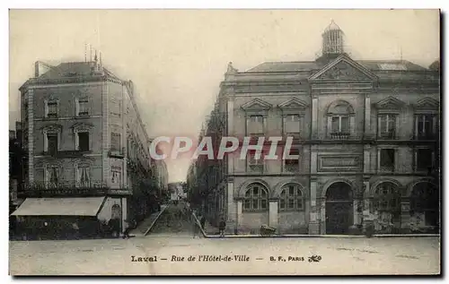 Cartes postales Laval Rue de l'Hotel de Ville