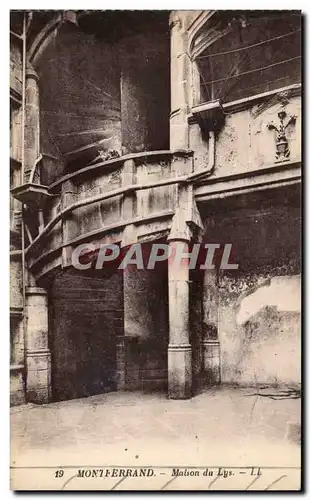 Cartes postales Clermont Ferrand Maison du Lys