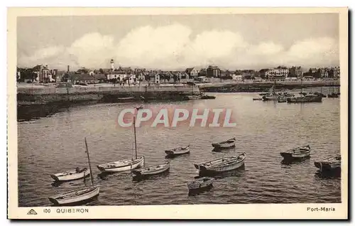 Cartes postales Quiberon Port Maria