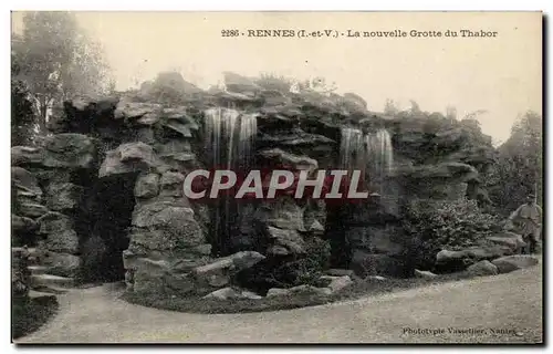 Cartes postales Rennes Le Nouvelle Grotte Du Thabor