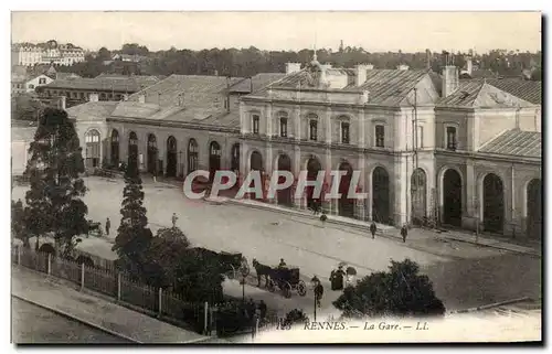 Cartes postales Rennes La Gare