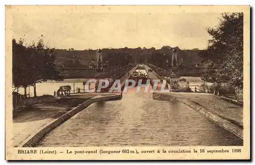 Cartes postales Briare Le Pont Canal