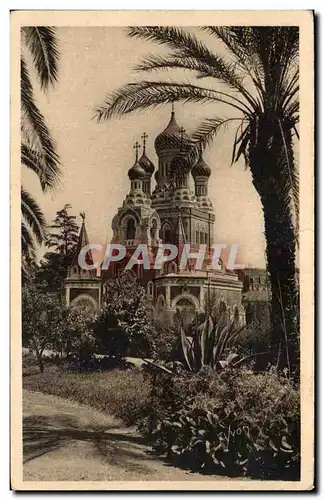 Cartes postales Cote D&#39Azur Nice L&#39Eglise Russe