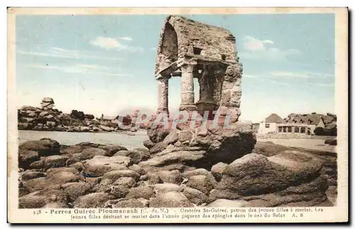 Cartes postales Perros Guirec Ploumanch Oratoire St Guirec