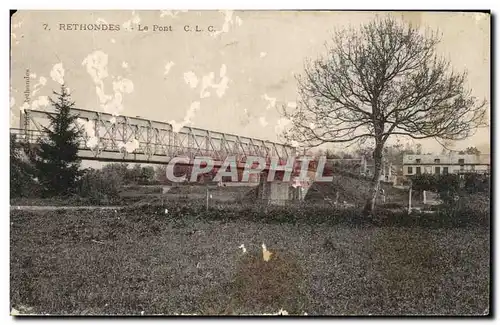 Cartes postales Rethondes Le Pont