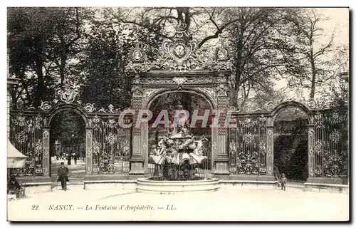 Cartes postales Nancy La Fontaine d&#39Amphitrite