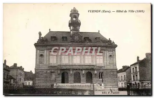 Cartes postales Vernon Hotel de Ville