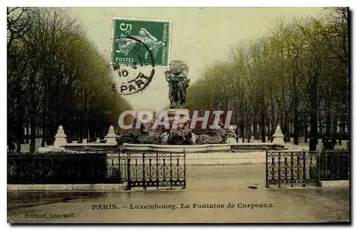 Ansichtskarte AK Paris Luxembourg La Fontaine de Carpeaux