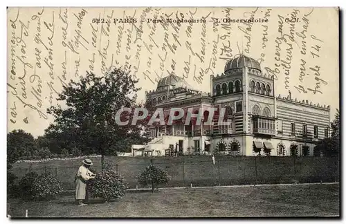 Cartes postales Paris Parc Montsouris L&#39Observatoire