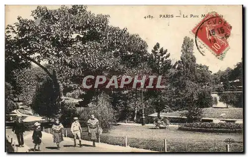 Cartes postales Paris Le Parc Montsouris