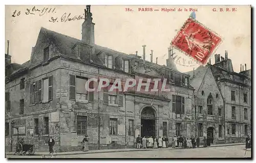 Cartes postales Paris Hopital De La Pitie