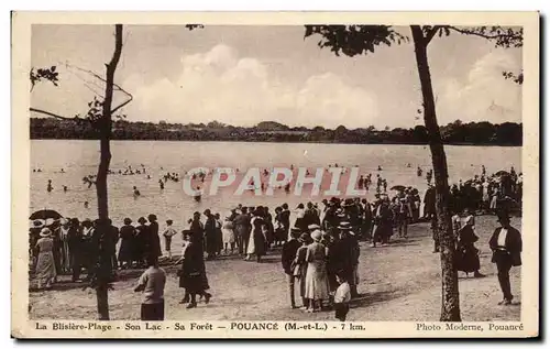 Cartes postales La Blisiere Plage Son Lac Sa Foret