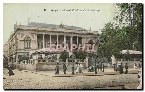 Ansichtskarte AK Angers Grand Cercle Et Cercle Militaire Militaria