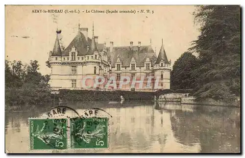 Cartes postales Azay Le Rideau Le Chateau