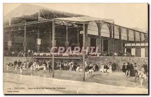 Cartes postales Toulon Sous le Hall du Casino des Sablettes