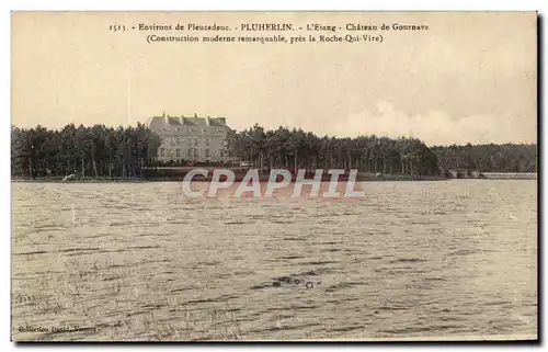 Ansichtskarte AK Environs de Pleucadeux Pluherlin L&#39Etang Chateau de Gournava pres la Roche qui vire