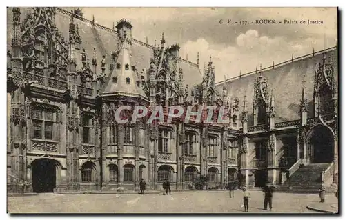 Cartes postales Rouen Palais De Justice