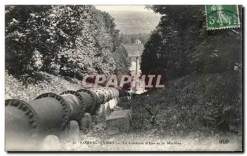 Cartes postales Louveciennes La Conduite d&#39Eau et la Machine