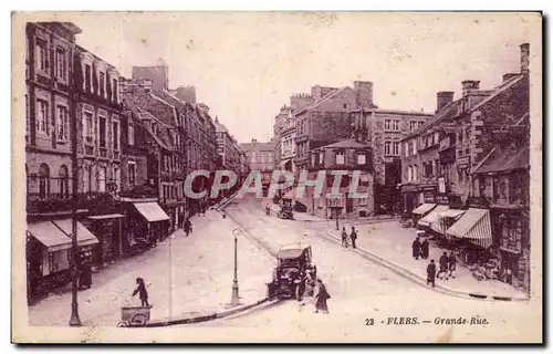 Cartes postales Flers Grande Rue