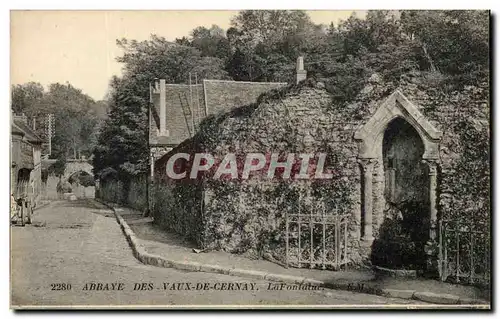 Ansichtskarte AK Abbaye Des Vaux De Cernay La Fontaine