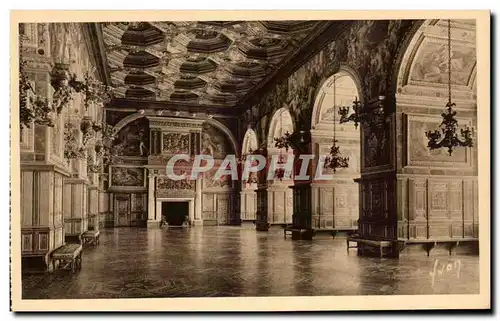 Ansichtskarte AK Fontainebleau Le Palais Galerie henri II