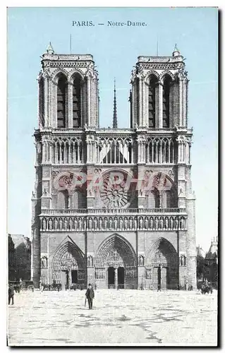 Cartes postales Paris Notre Dame