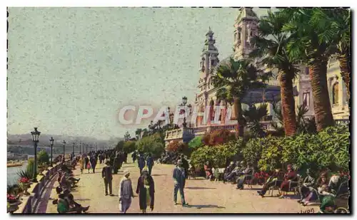 Cartes postales Monte Carlo Le Casino et les Terrasses Monaco